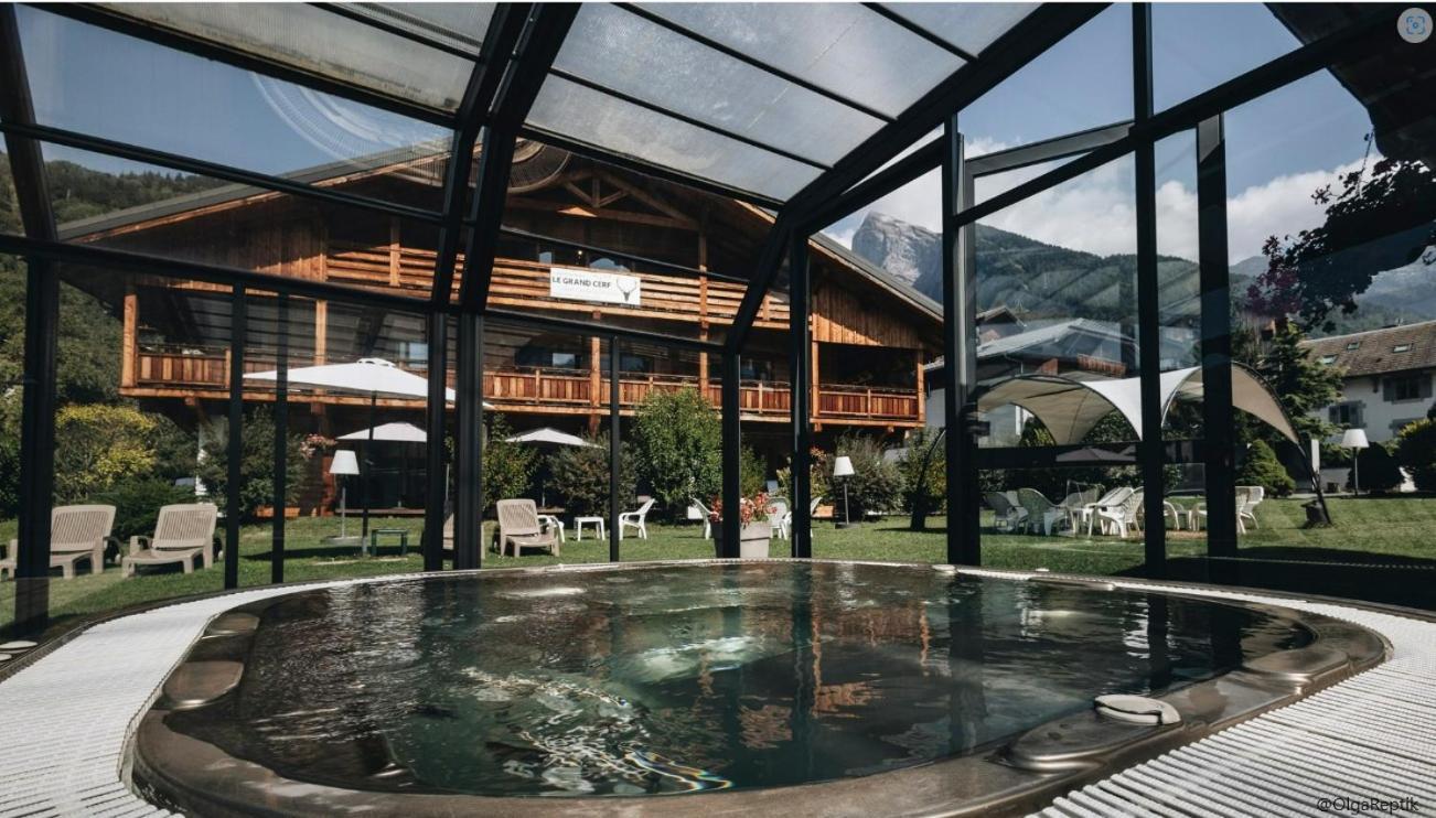 Logis Hotel Gai Soleil Samoëns Esterno foto