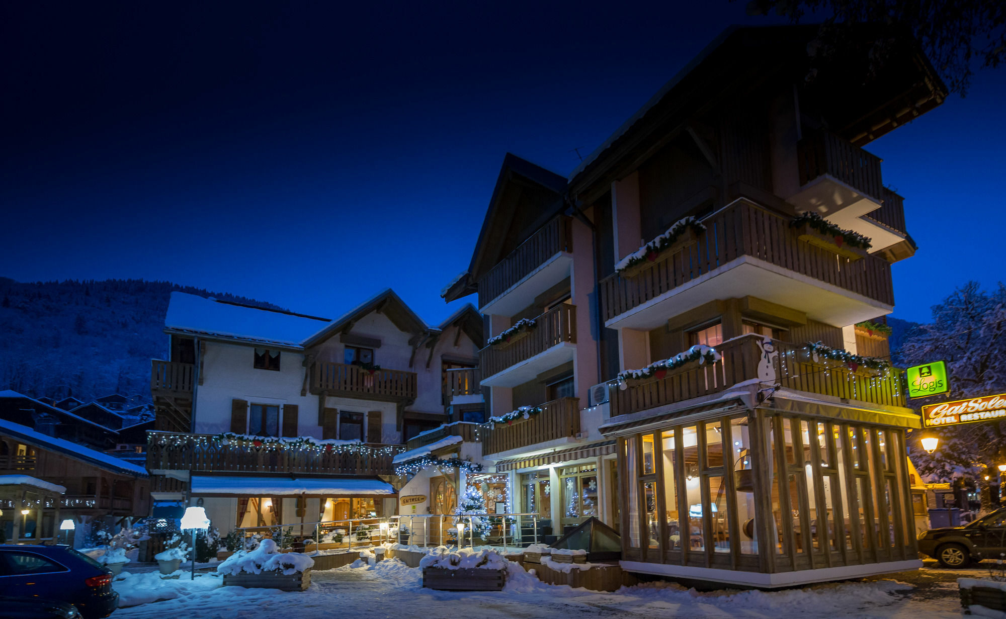 Logis Hotel Gai Soleil Samoëns Esterno foto